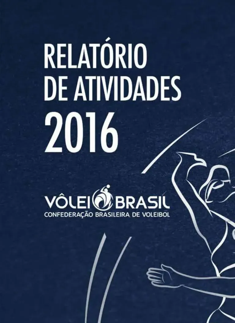 Capa do relatório 2016