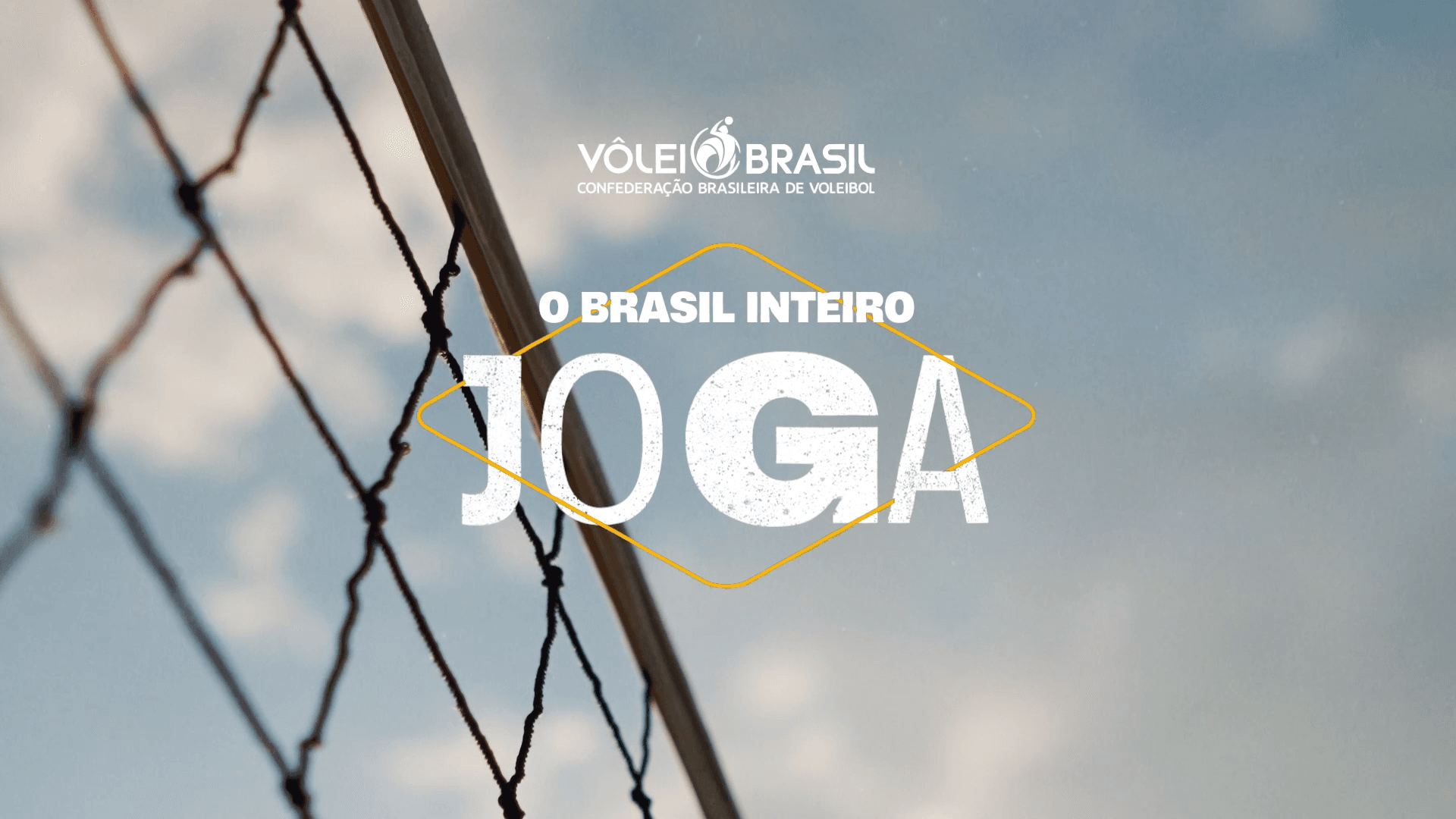 CBV lança campanha 'O Brasil Inteiro Joga' para celebrar vôlei como patrimônio coletivo